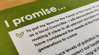 Love Epping Forest Pledges
