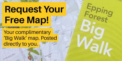 Complimentary ‘Big Walk’ map. Sent in the post Epping Forest Big Walk Map