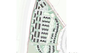 illustration of housings of development plan